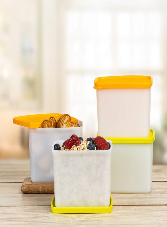 توبروير مجموعة علب بلاستيكية من تابروير كول آند فريش، سعة 800 مل، مجموعة من 4 قطع، متعددة الألوان - Image 3